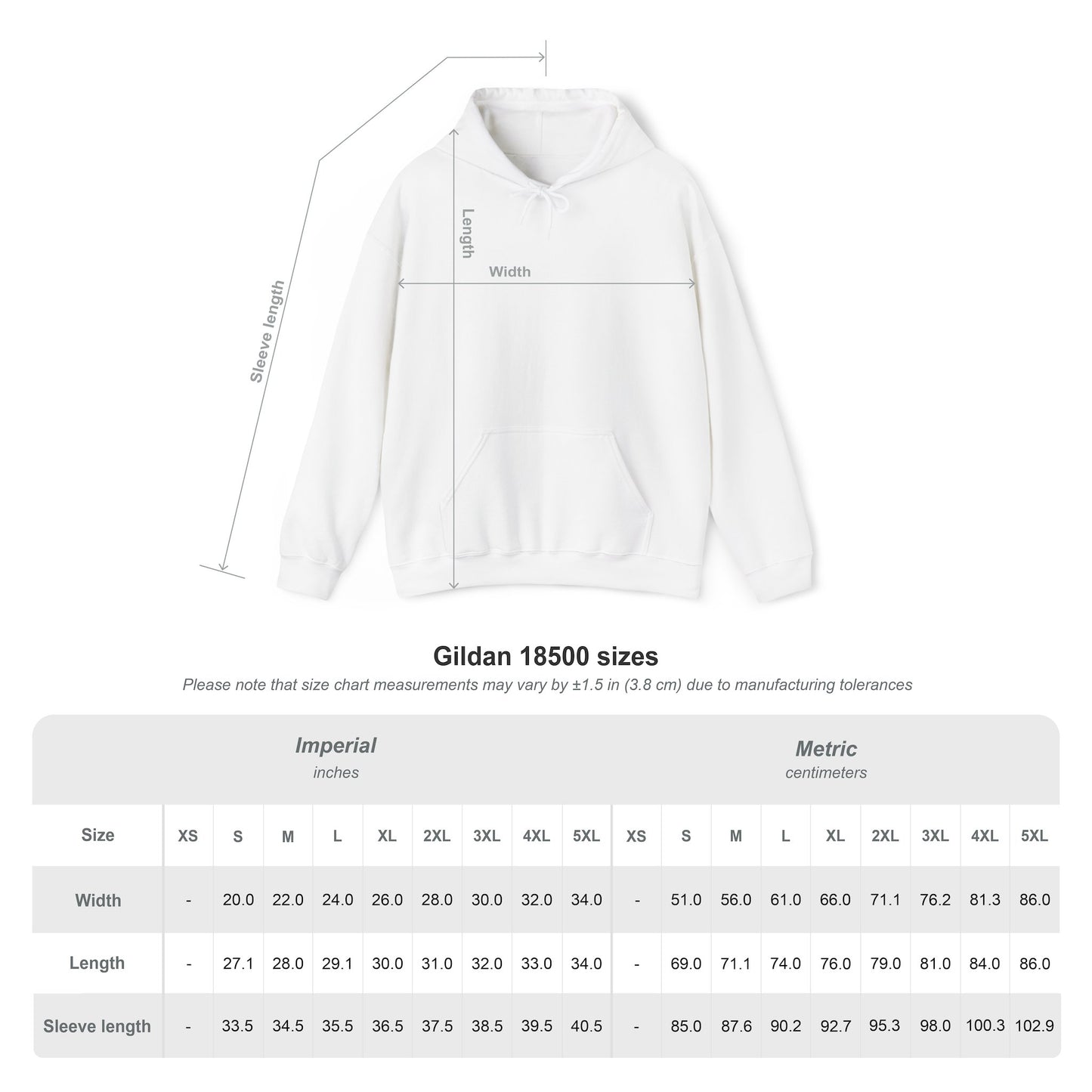 White hoodie back view