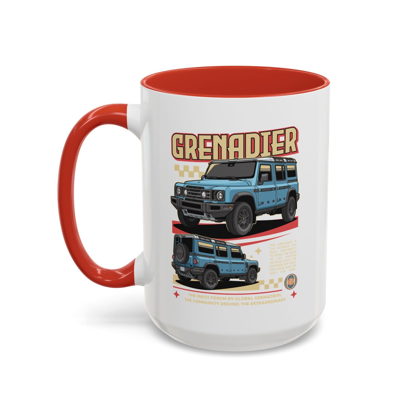 Grenadier Pop Art Coffee Mug (11, 15oz)