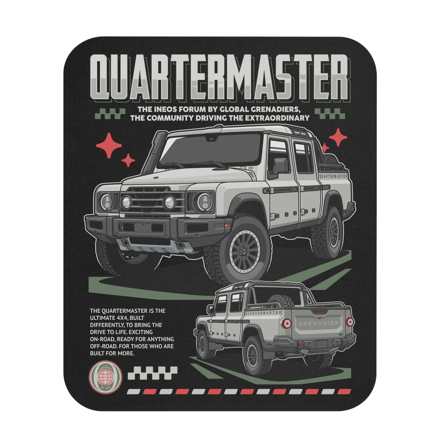 Mouse Pad Quartermaster