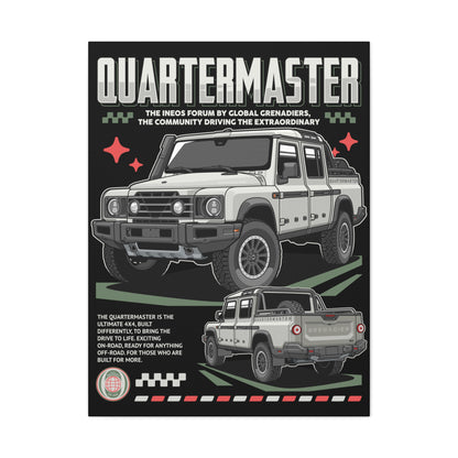 Canvas Print Quartermaster Pop Art