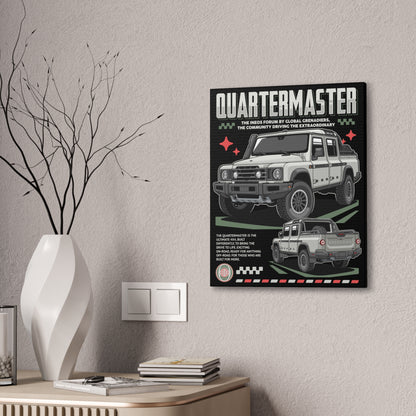 Canvas Print Quartermaster Pop Art