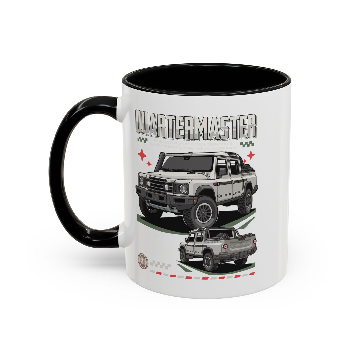 Quartermaster Pop Art Coffee Mug (11, 15oz)