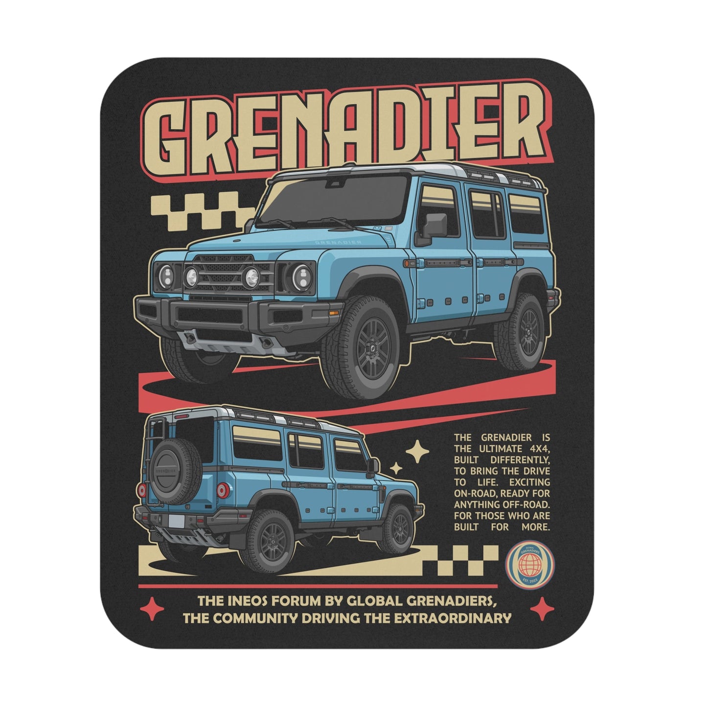 Mouse Pad Grenadier