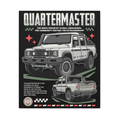 Canvas Print Quartermaster Pop Art