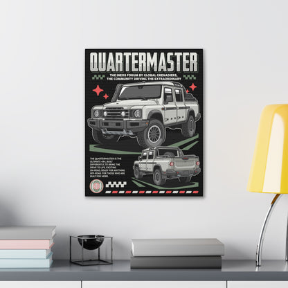 Canvas Print Quartermaster Pop Art