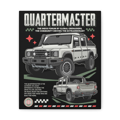 Canvas Print Quartermaster Pop Art