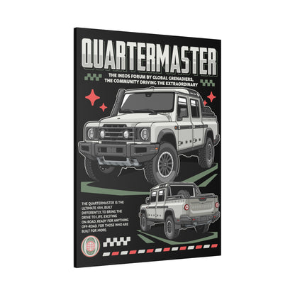 Canvas Print Quartermaster Pop Art
