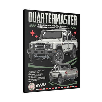 Canvas Print Quartermaster Pop Art