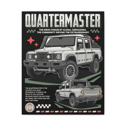 Canvas Print Quartermaster Pop Art