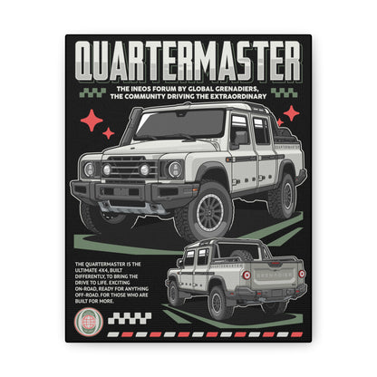 Canvas Print Quartermaster Pop Art