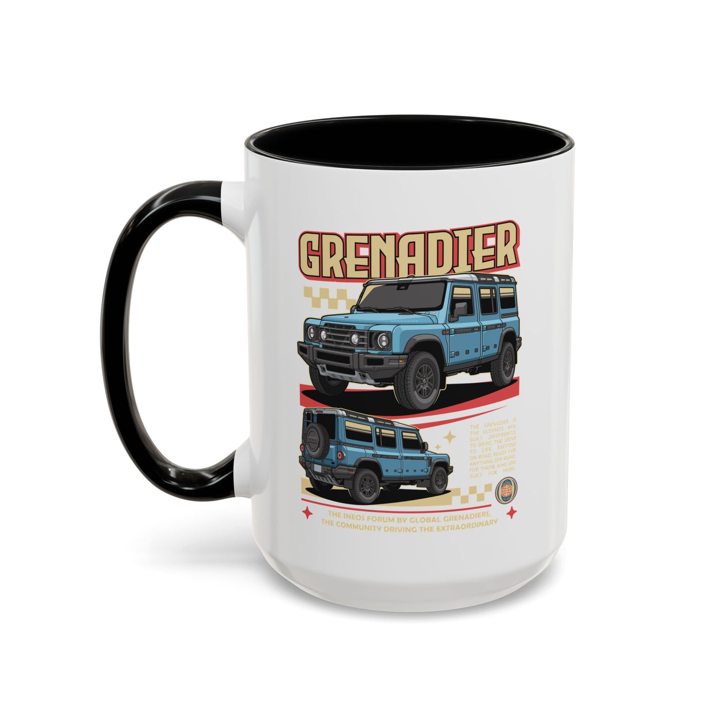 Grenadier Pop Art Coffee Mug (11, 15oz)