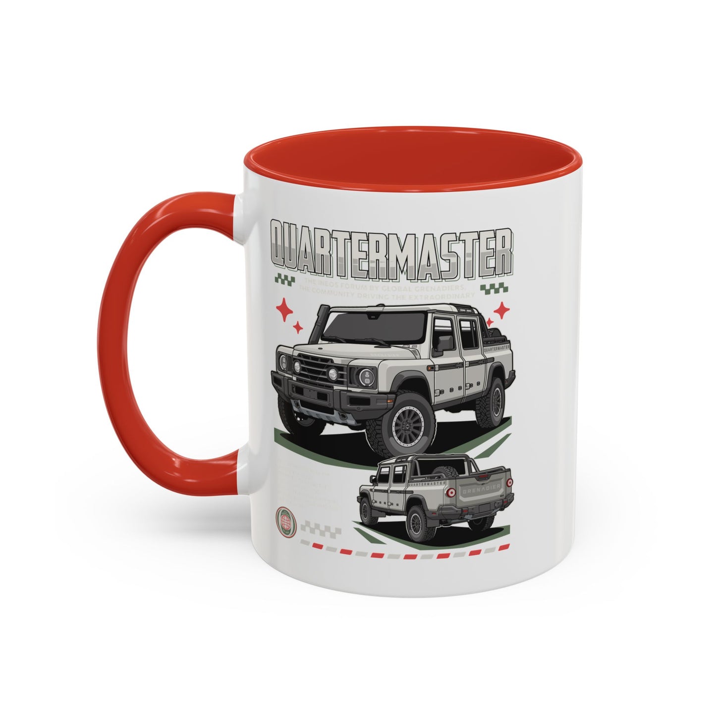 Quartermaster Pop Art Coffee Mug (11, 15oz)