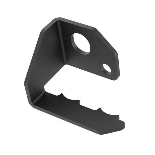 CableLock bracket isolated, three quarter view
